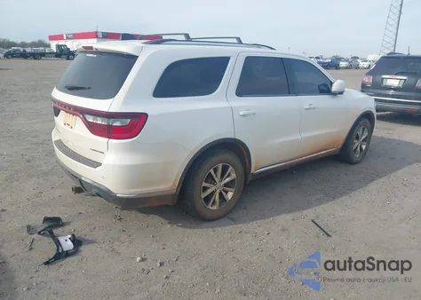 2016 Dodge Durango Limited z USA, uszkodzony, nr VIN 1C4RDHDG1GC322284